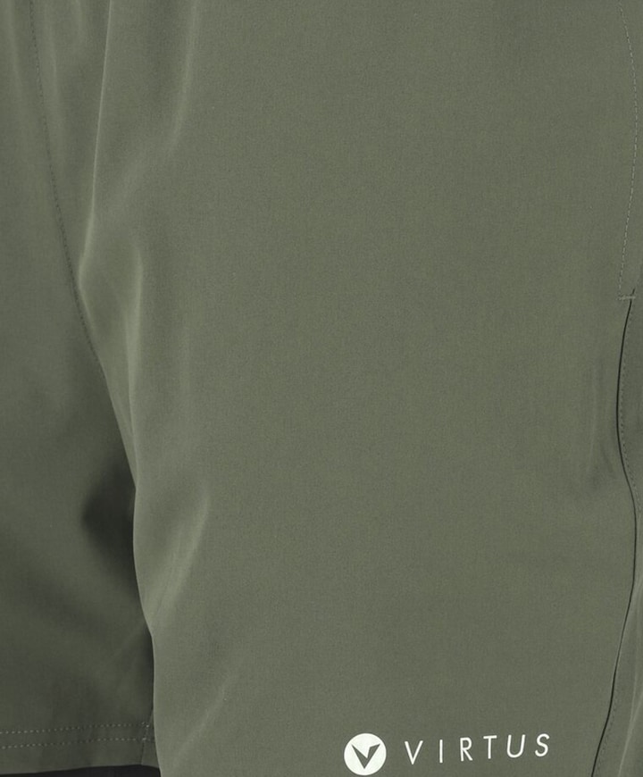 Zayne M 2-in-1 short groen