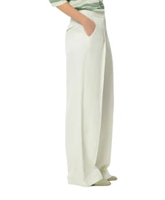 Wideleg dames broek groen