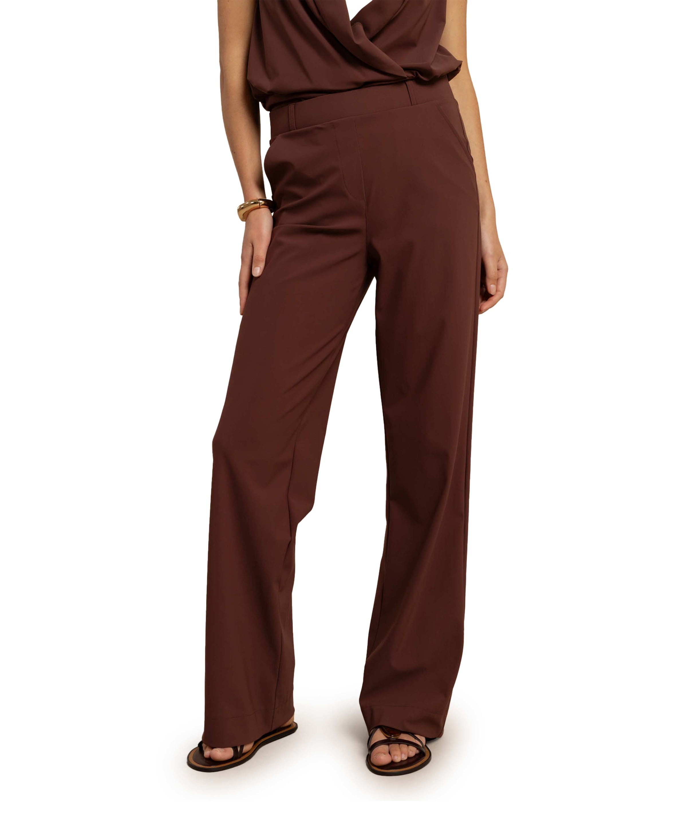 Marilon dames broek bruin