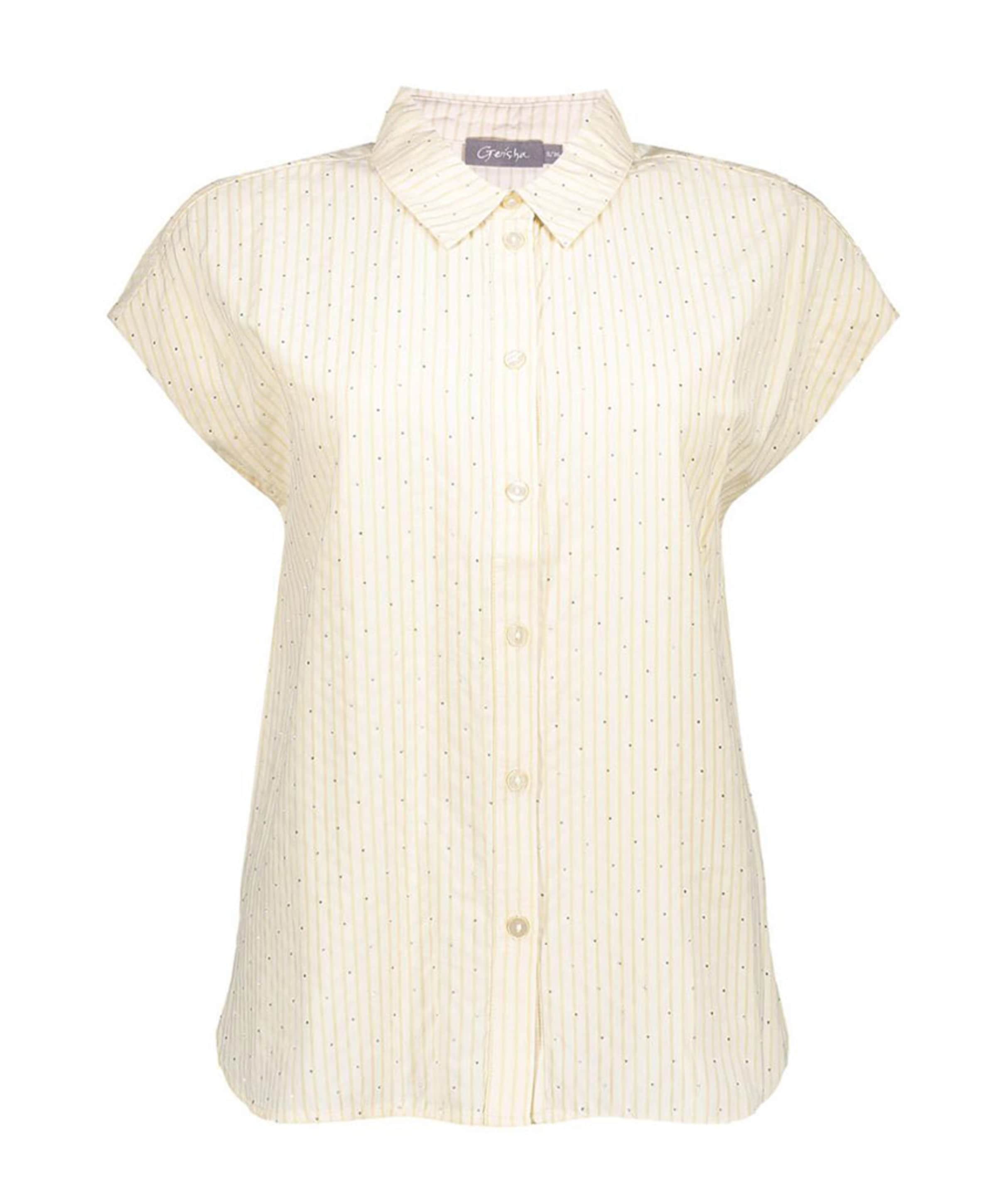 Dames blouse beige
