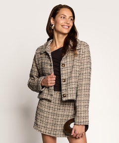 Dames jas beige