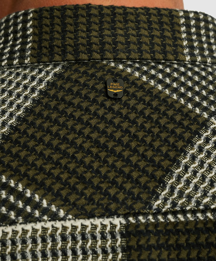 Overshirt lange mouw groen