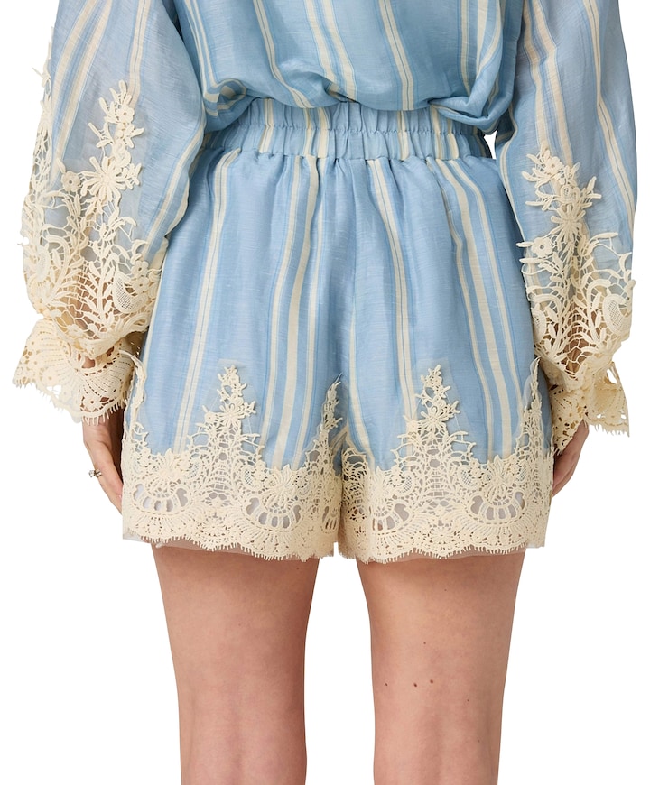 Sivina dames korte broek blauw