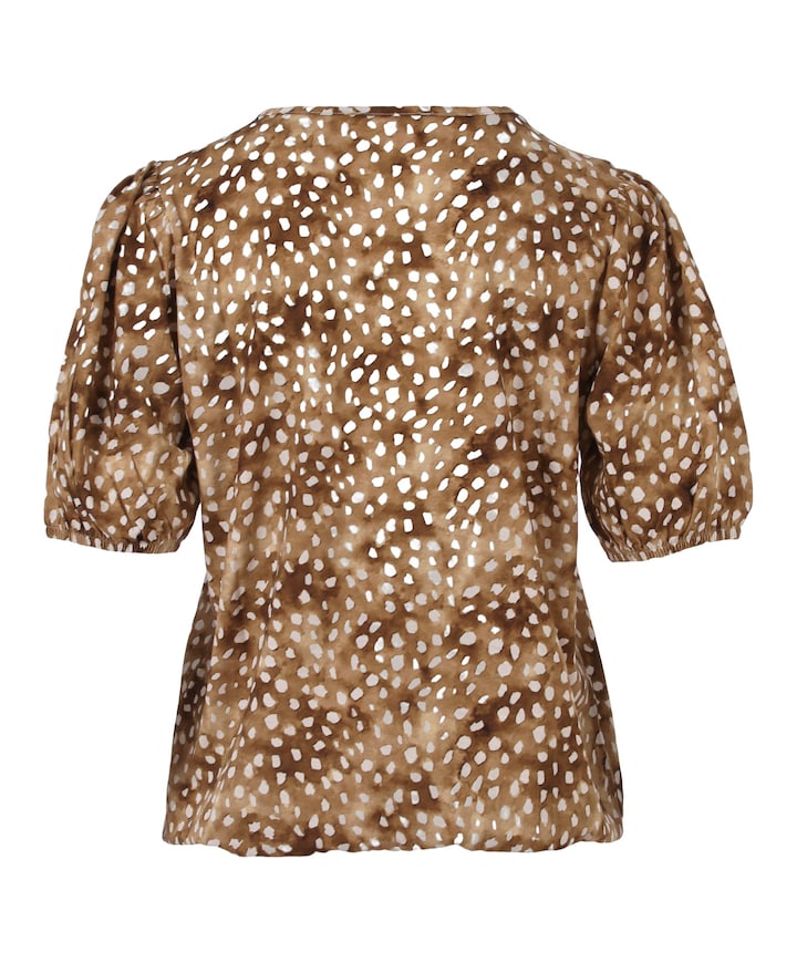 Dames T-shirt beige