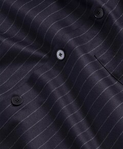 Heren overshirt blauw