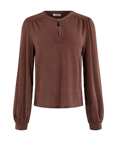 Dames blouse bruin