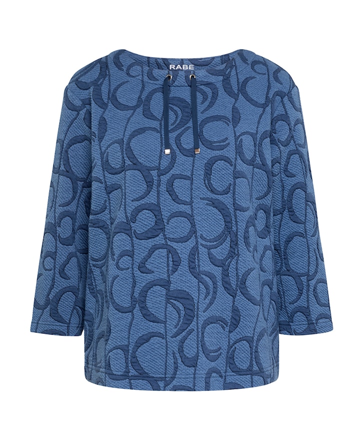 Dames longsleeve blauw