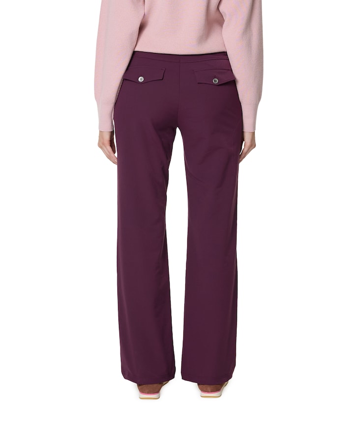 dames broek bordeaux