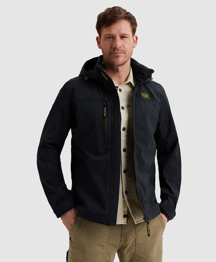 Heren jas blauw