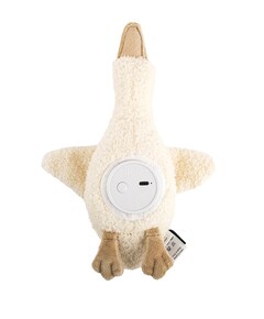 Knuffel nachtlampje gans ecru