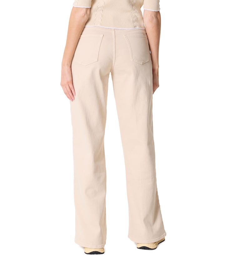 Lotta Colored Luxe dames jeans beige