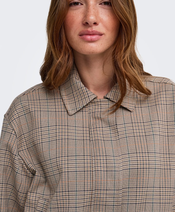 Dames jas beige
