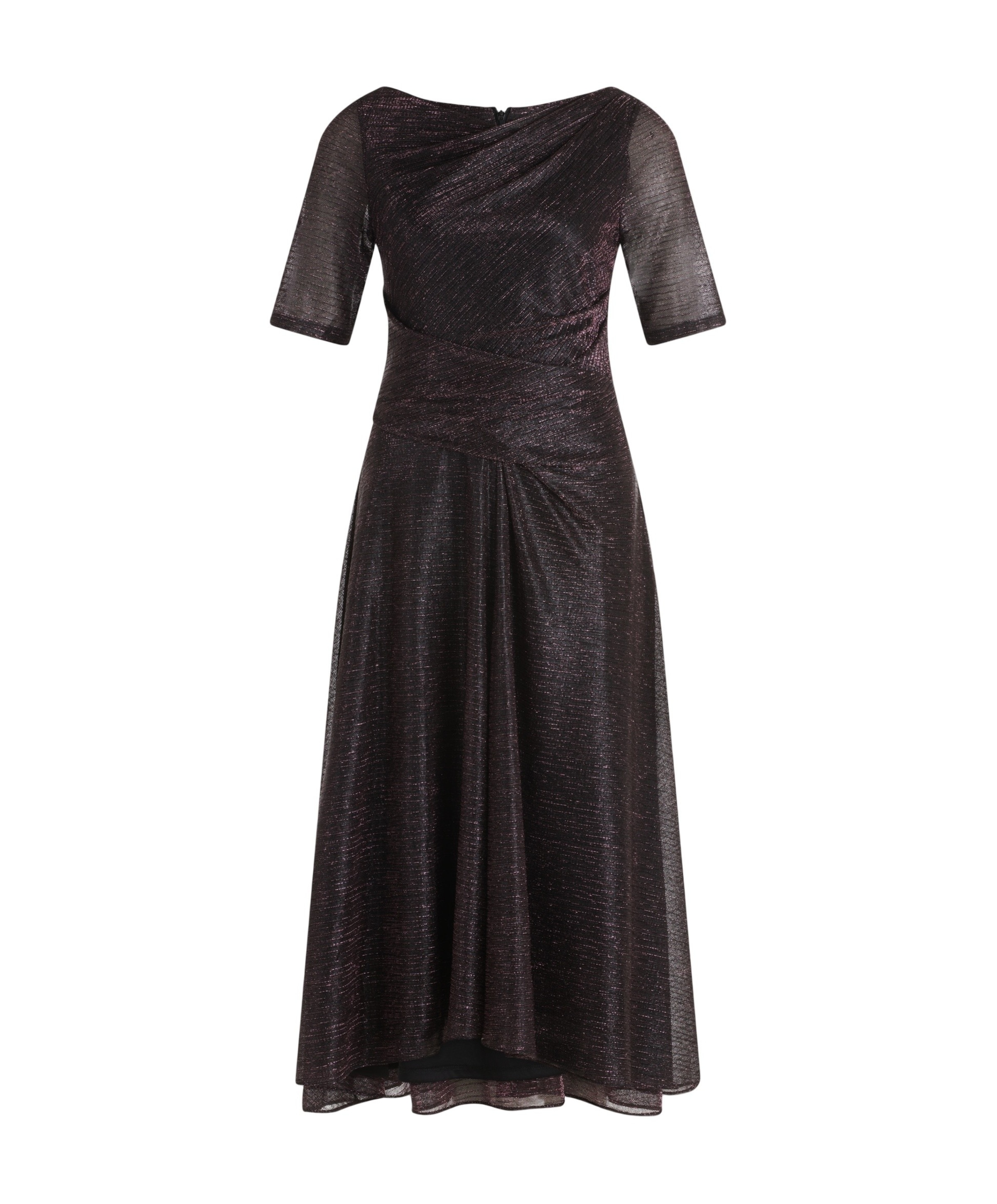 Dames jurk bordeaux