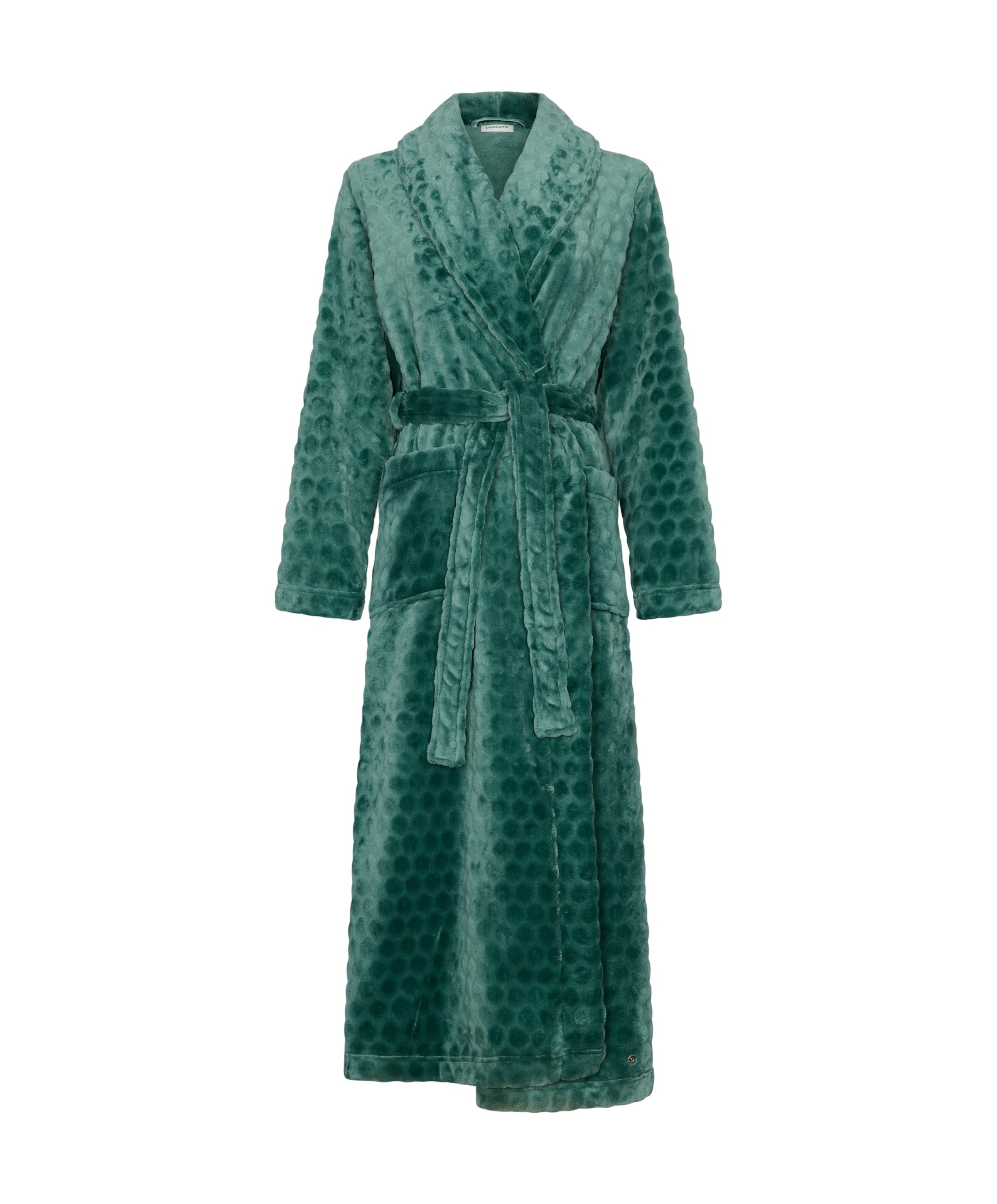 Dames ochtendjas groen