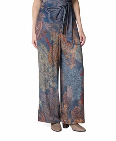 dames broek blauw