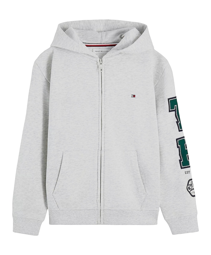 Jongens hoodie grijs