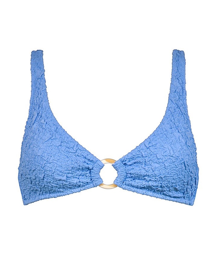 Dames bikinitop blauw
