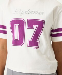Meisjes T-shirt ecru