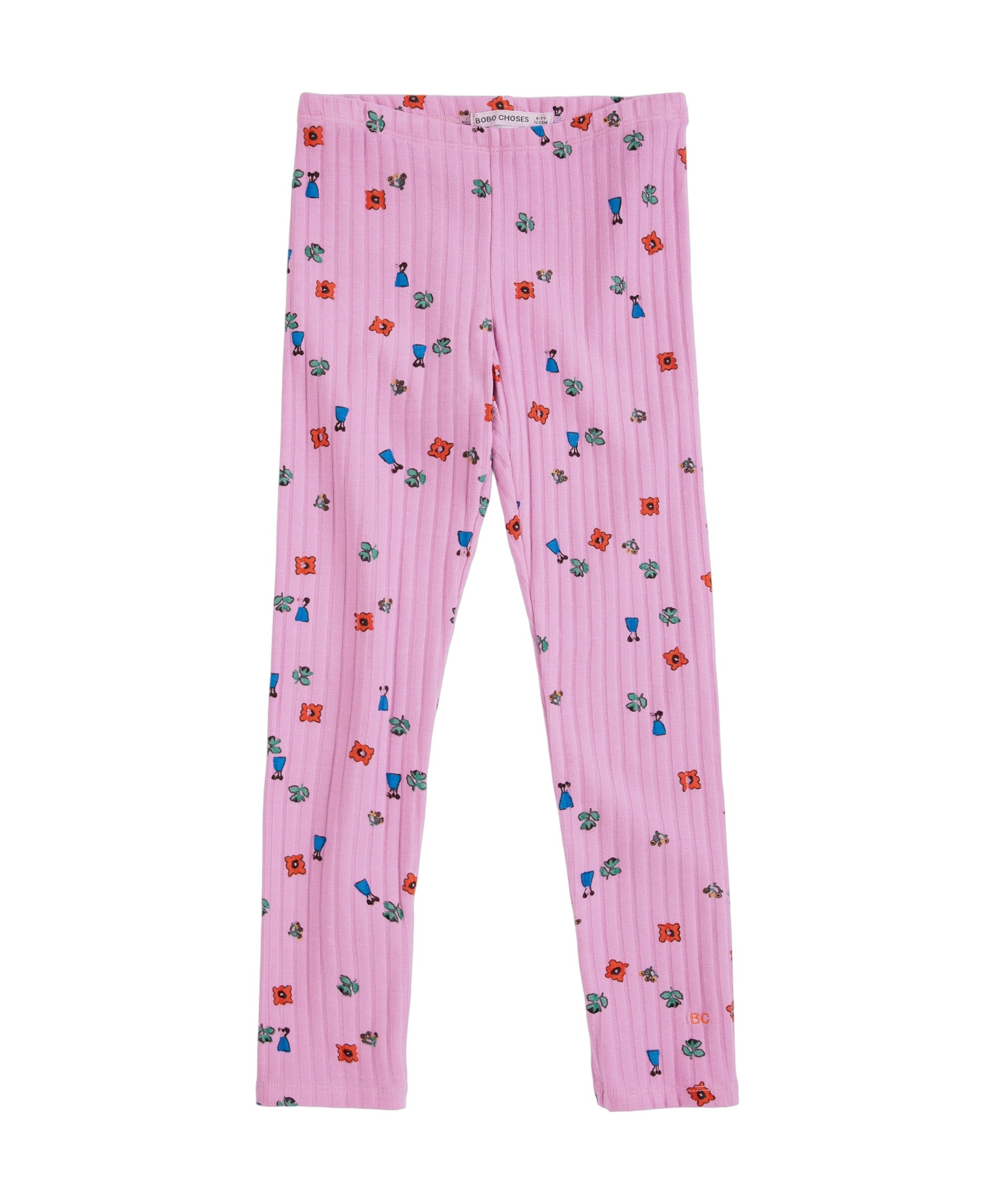 Blossom All Over Leggings meisjes broek roze