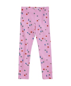 Blossom All Over Leggings meisjes broek roze