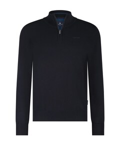 Trui met rits blauw
