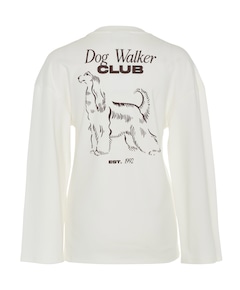 Dames longsleeve ecru