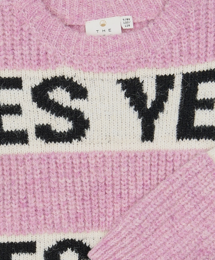 Meisjes trui roze