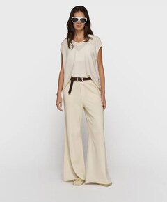 Dames top ecru