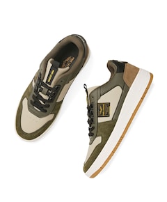 Low sneaker Gobbler heren sneakers groen