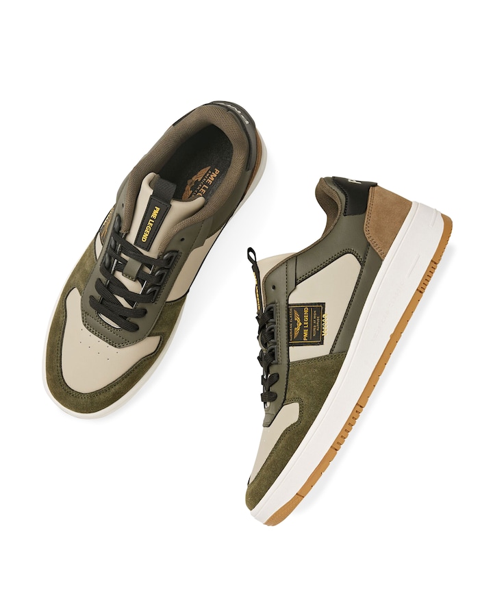 Low sneaker Gobbler heren sneakers groen