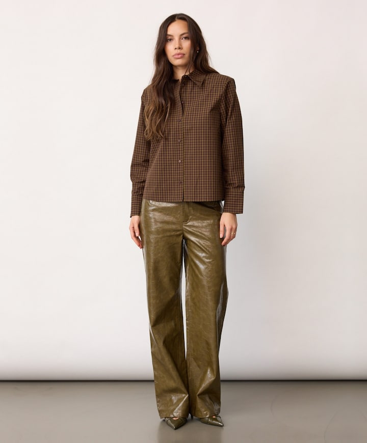Dames blouse groen