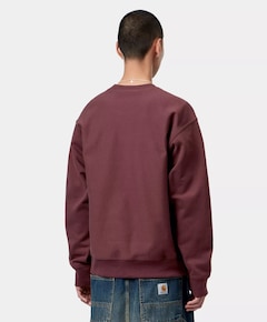 Heren sweater bordeaux