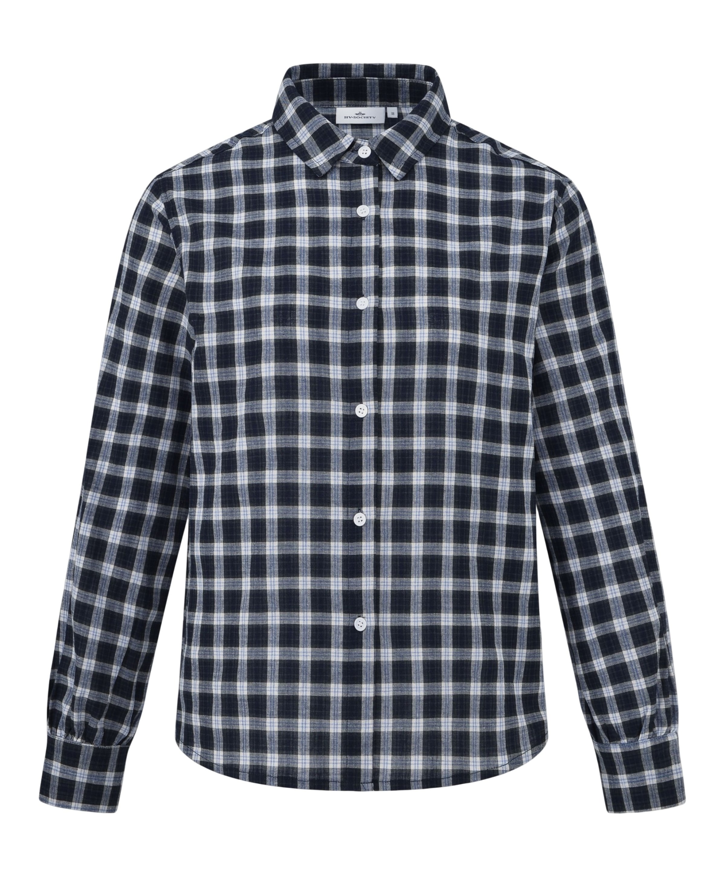 Dames blouse blauw