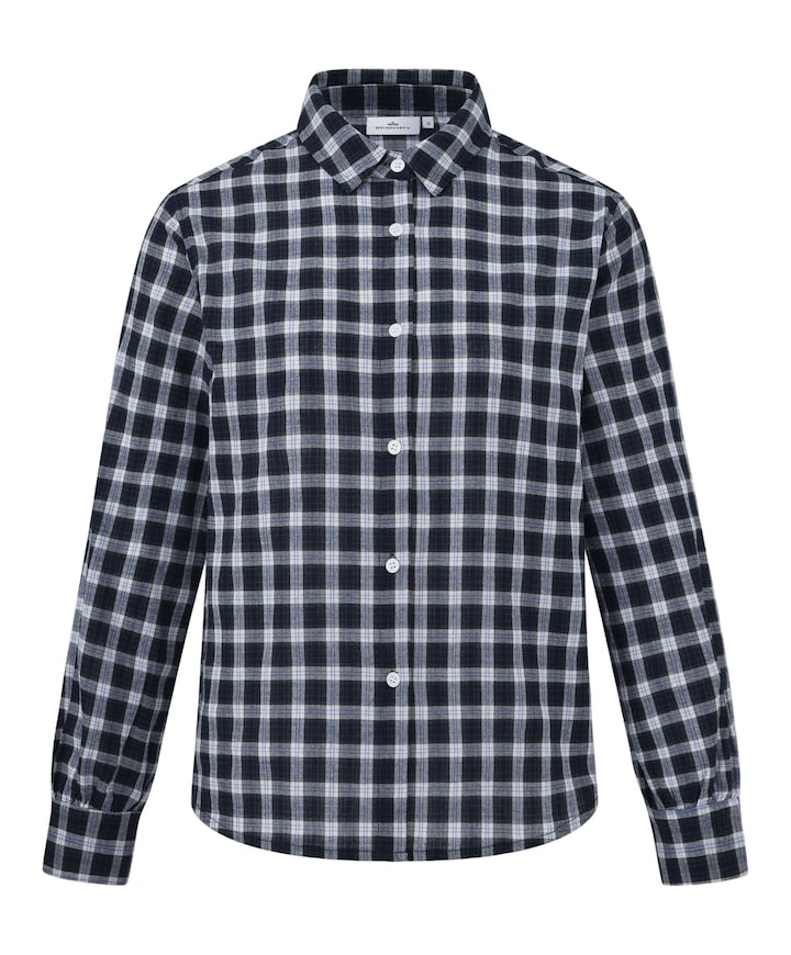 Dames blouse blauw