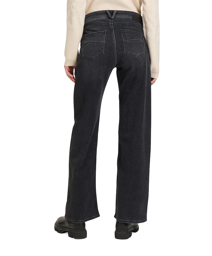 1/1 LAEnge jeans zwart