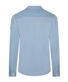 Heren overshirt blauw