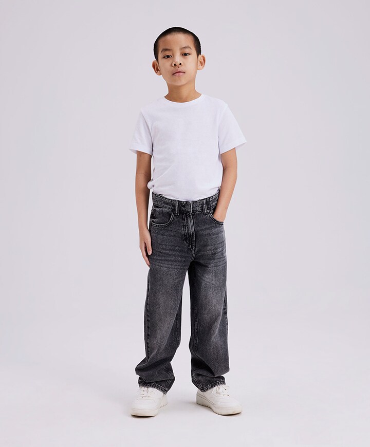 NKMRYAN STRAIGHT JEANS 3418-BE NOOS jongens jeans grijs