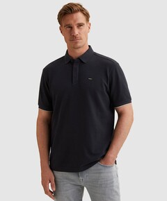 Heren polo blauw
