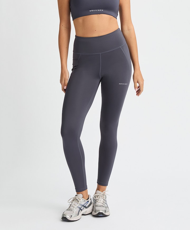 Flattering High Waist tight grijs