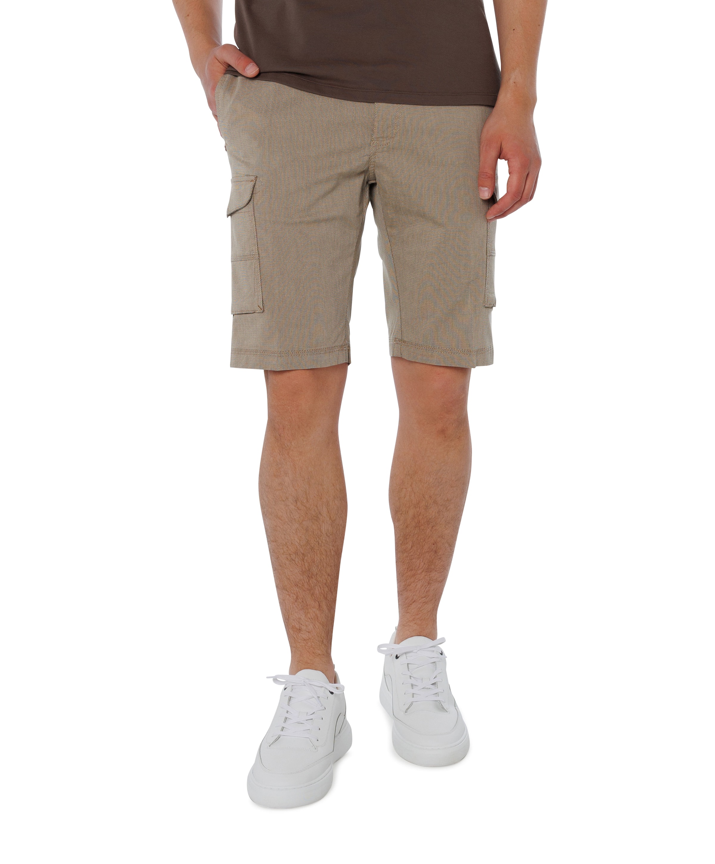 Bermuda heren korte broek beige