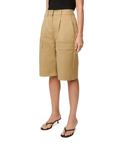 June 8010 Fresh Gabardine dames korte broek beige