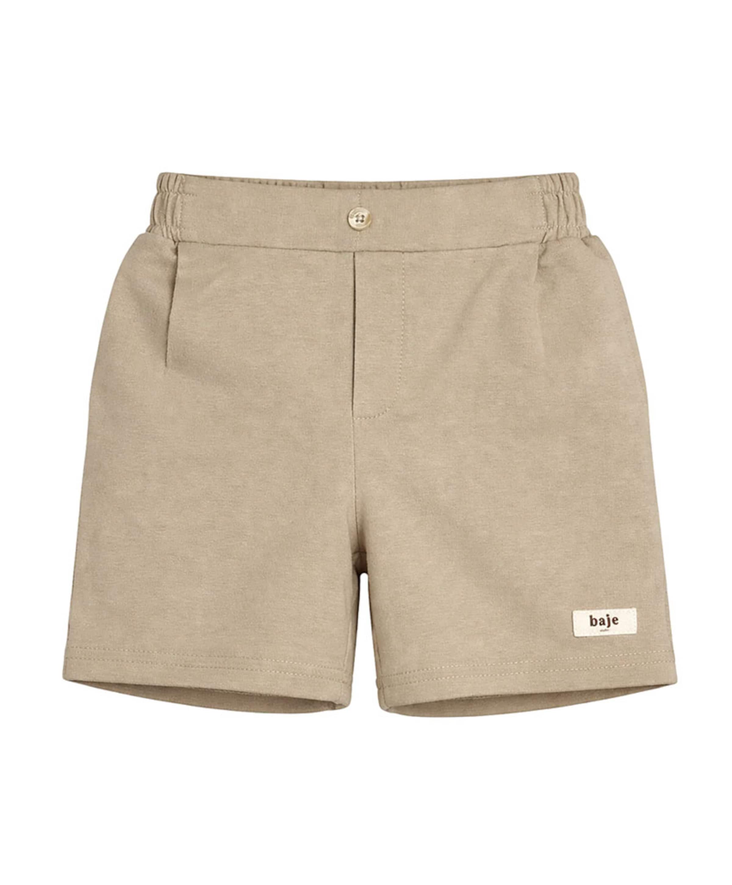 jongens korte broek beige