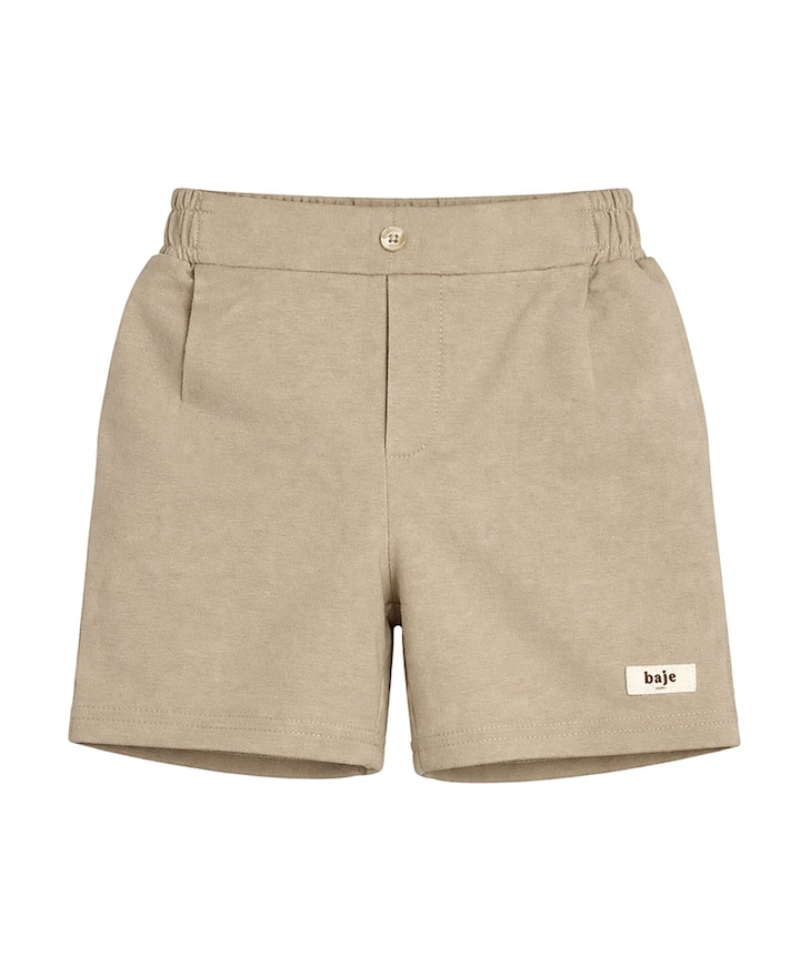 jongens korte broek beige