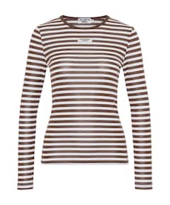 Dames longsleeve bruin