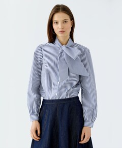 Dames blouse blauw