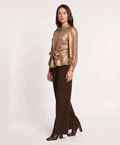 Dames blouse beige