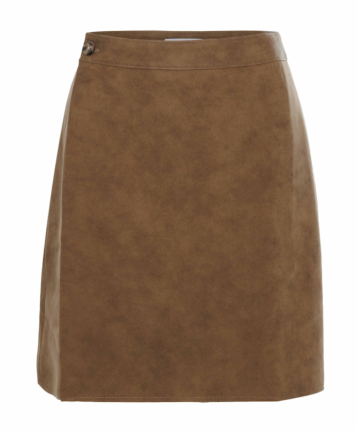 Dames rok beige