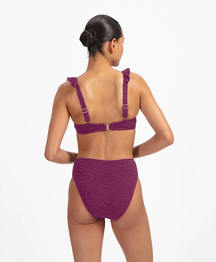 Dames bikinitop paars