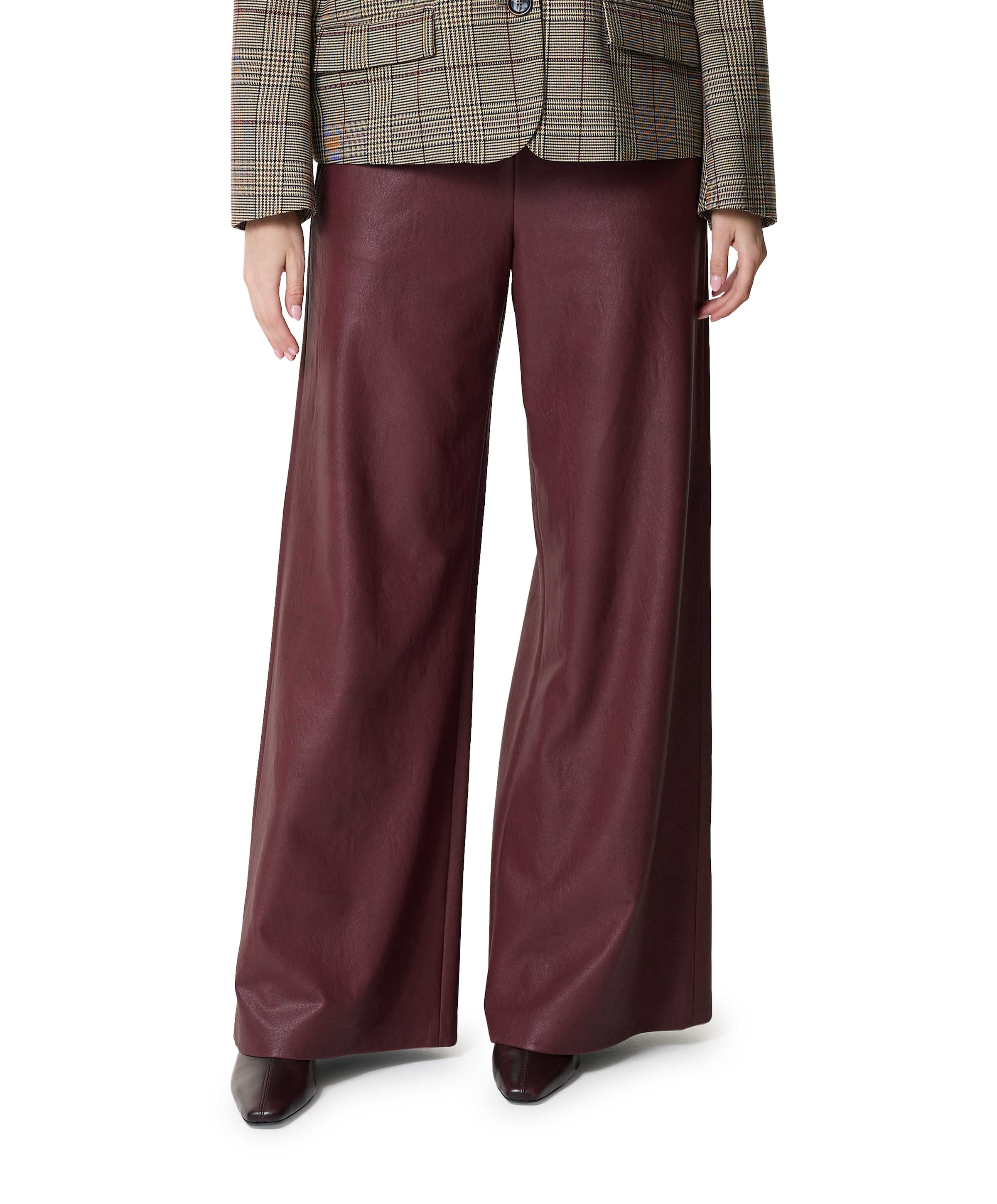 dames broek bordeaux