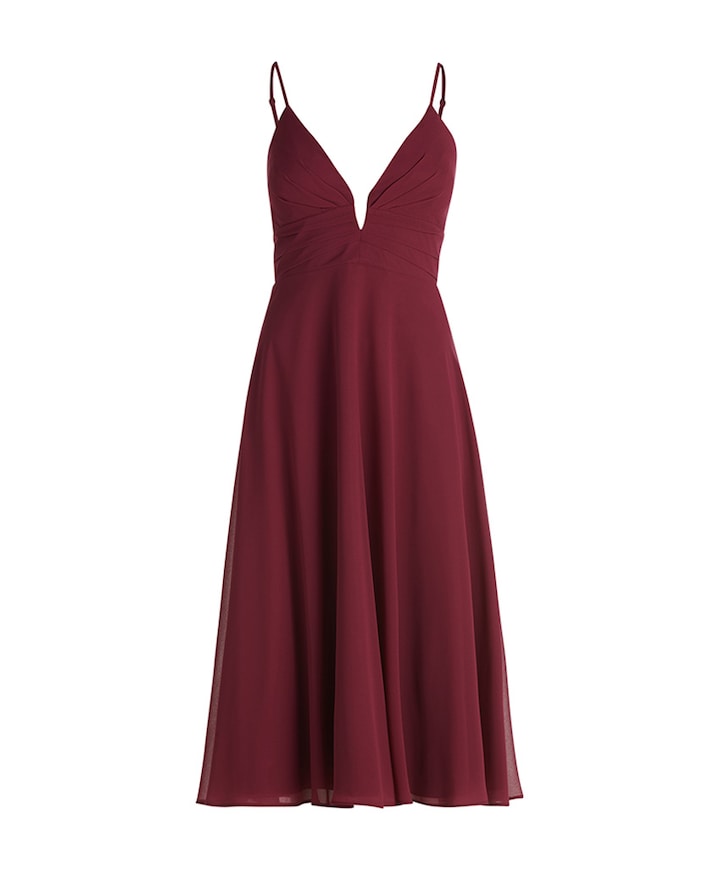 Dames jurk rood